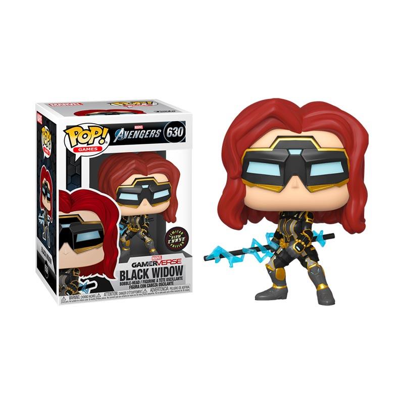 Funko Marvel's Avengers Black Widow Glow in the Dark Action Figure