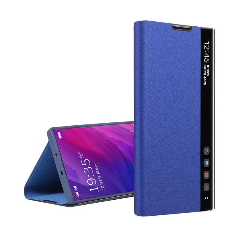 Digital Case Flip Leather Clear View Standing Cover Samsung Galaxy J7 Pro