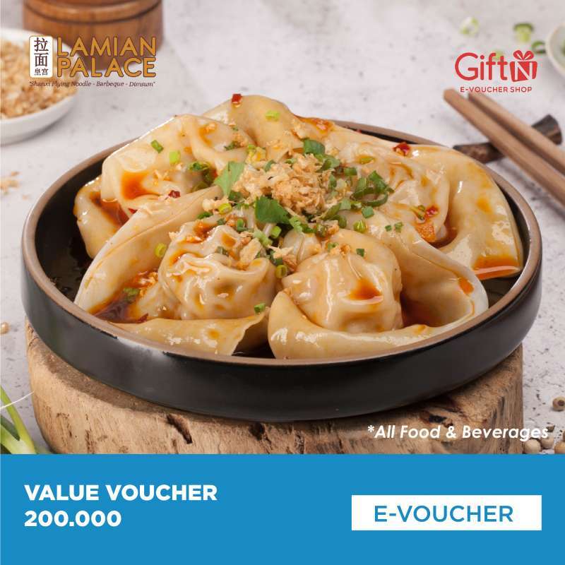 Jual Imperial Lamian Palace Voucher 200 000 All Food Beverages Online Oktober 2020 Blibli Com