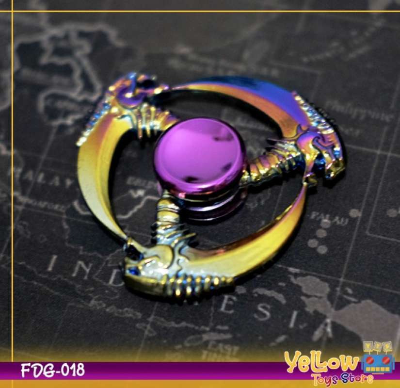 Jual Fidget Spinner Besi Metallic Rainbow Skull Head Scythe fdg 018 Di Seller Toys Family Cengkareng Timur Kota Jakarta Barat Blibli
