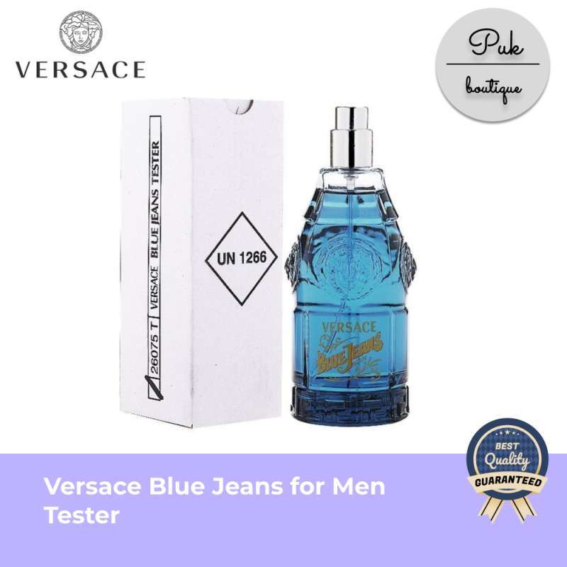 Versace blue 2024 jeans tester