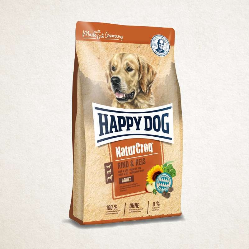 Jual Happy Dog Naturcroq Adult Beef And Rice Dog Food 4 Kg Online Desember 2020 Blibli