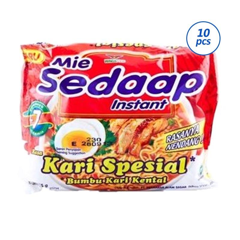 Jual Sedaap Mie Kari Kental Spesial 10pcs 75g Online Februari 2021 Blibli 1 genggam sawi hijau, 1 butir bawang merah, 1 butir bawang putih, 10 butir rawit hijau, 1 bungkus indomie kari ayam, kecap manis, bawang goreng. sedaap mie kari kental spesial 10pcs 75g