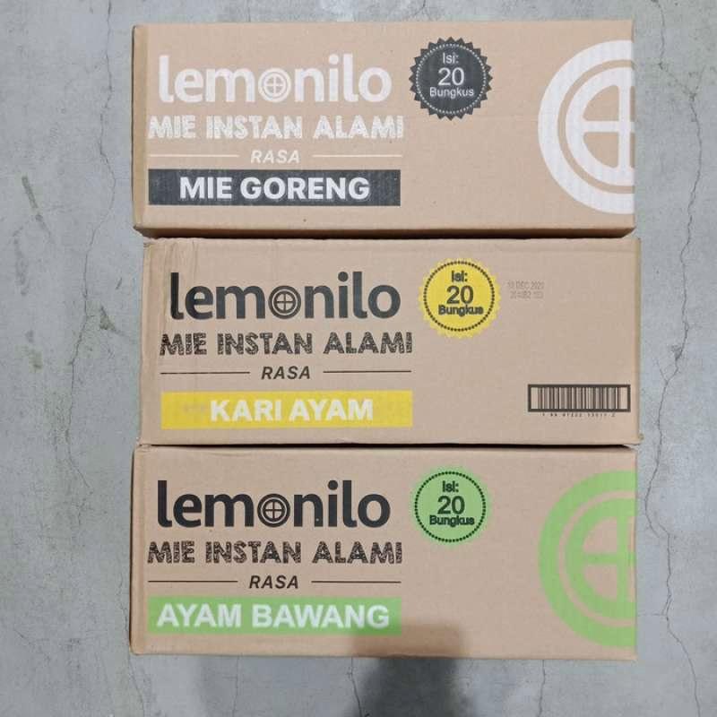 Jual Lemonilo Mi Goreng Mie Instant Sehat 1 Dus Isi 20 Pcs Online Januari 2021 Blibli
