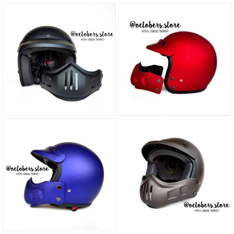 Helm half face full face online