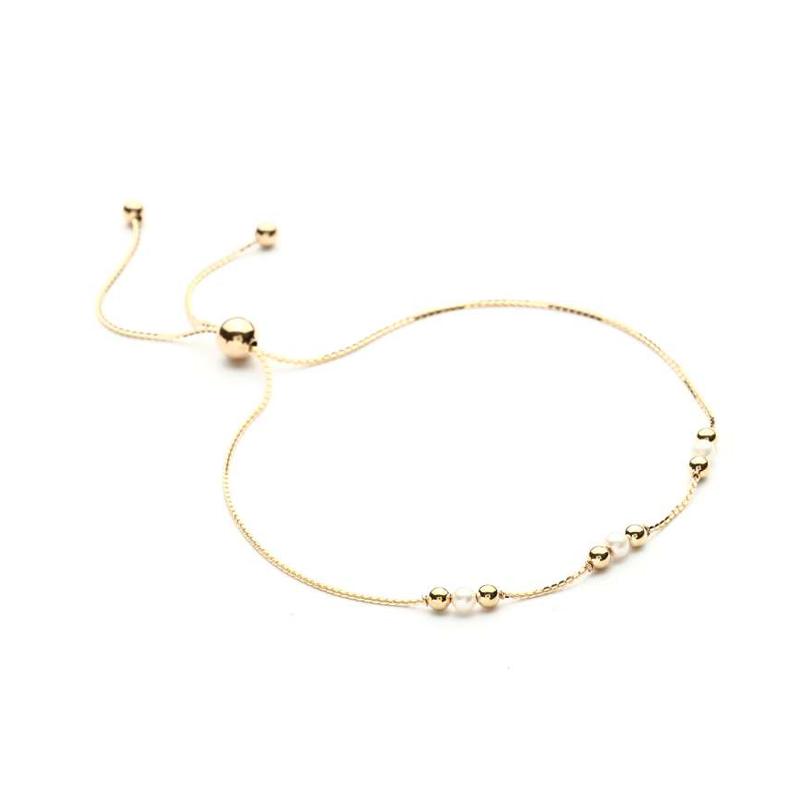 Jual Aurum Clarina Pearl Gelang Emas 9k Online September 2020 Blibli Com