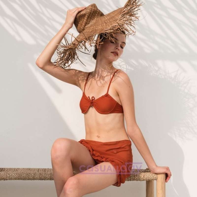 Jual Allium Terra Set Bikini Baju Renang Wanita Swimwear