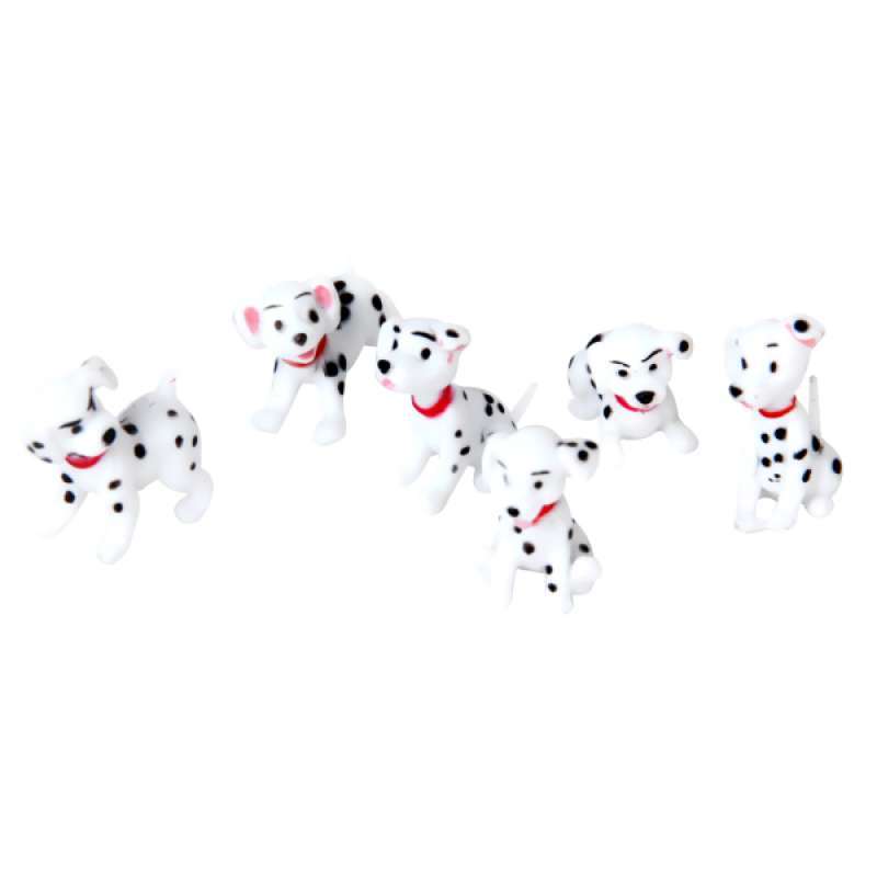 Jual Oem Dalmatian Dogs Puppy Pet Animal Figurines Decor For 1 12 Dollhouse Miniature 6 Pieces Online November 2020 Blibli