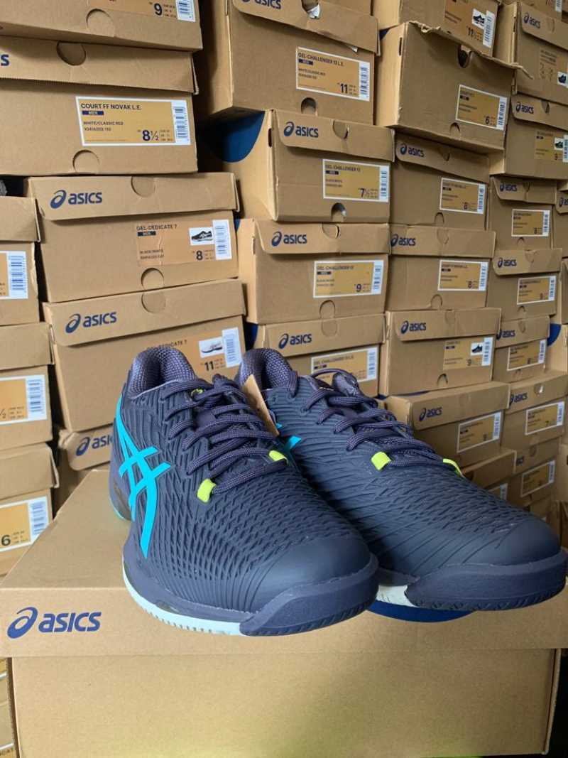 Promo Sepatu Tenis Asics Solution Speed Ff Men Indigo Fog Ice