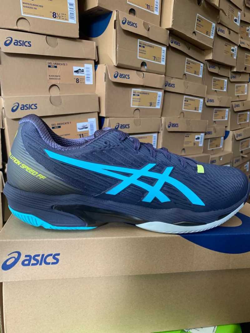 Sepatu Tenis ASICS Solution Speed FF Men Indigo Fog Ice Mint