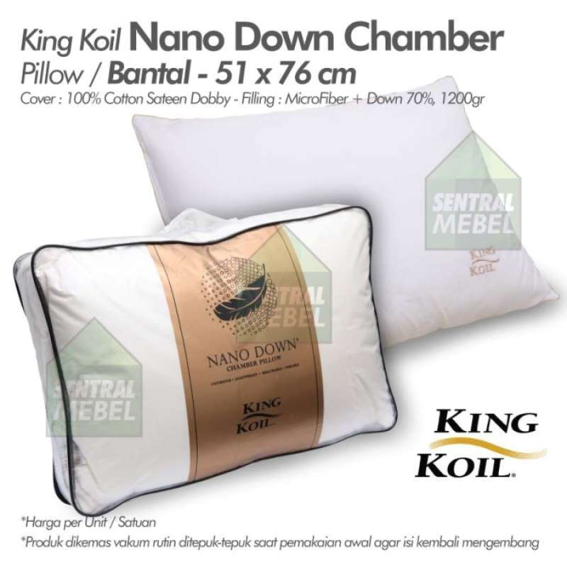 Microfiber pillow king koil discount