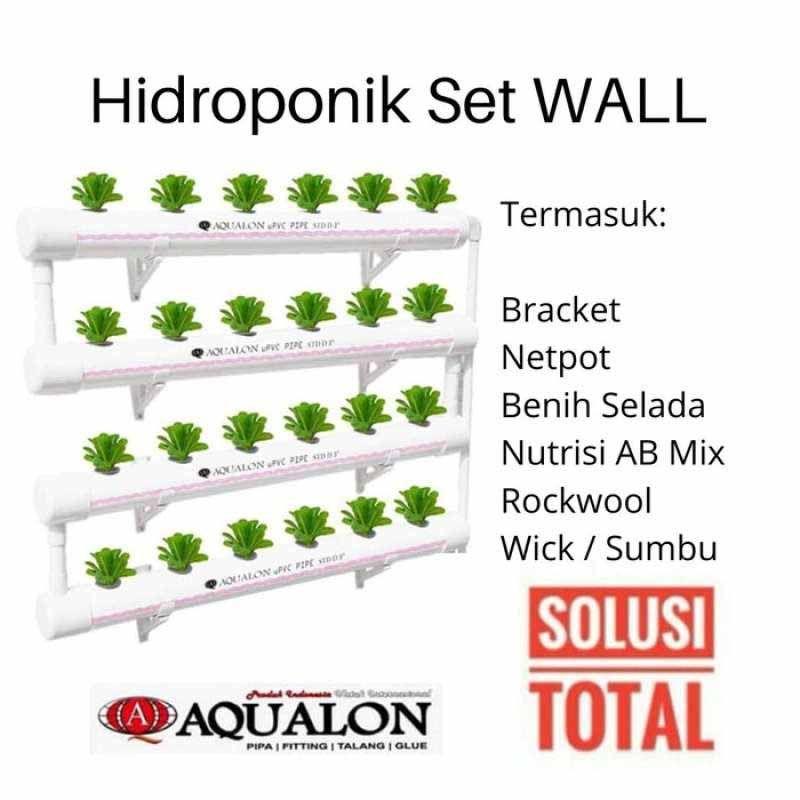 Jual Hidroponik Set Hidroponik Aqualon Wall Set 24 Hole Starter Kit Online Oktober 2020 Blibli Com