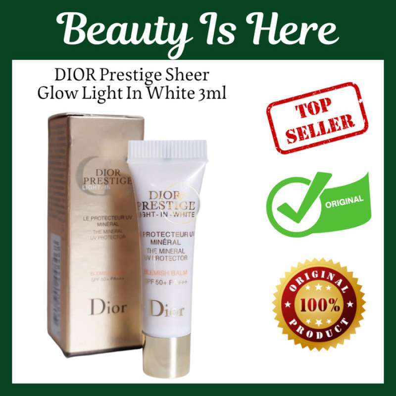 DIOR PRESTIGE LIGHTINWHITE LE PROTECTEUR UV MINÉRAL BB SPF 50 PA   TikTok