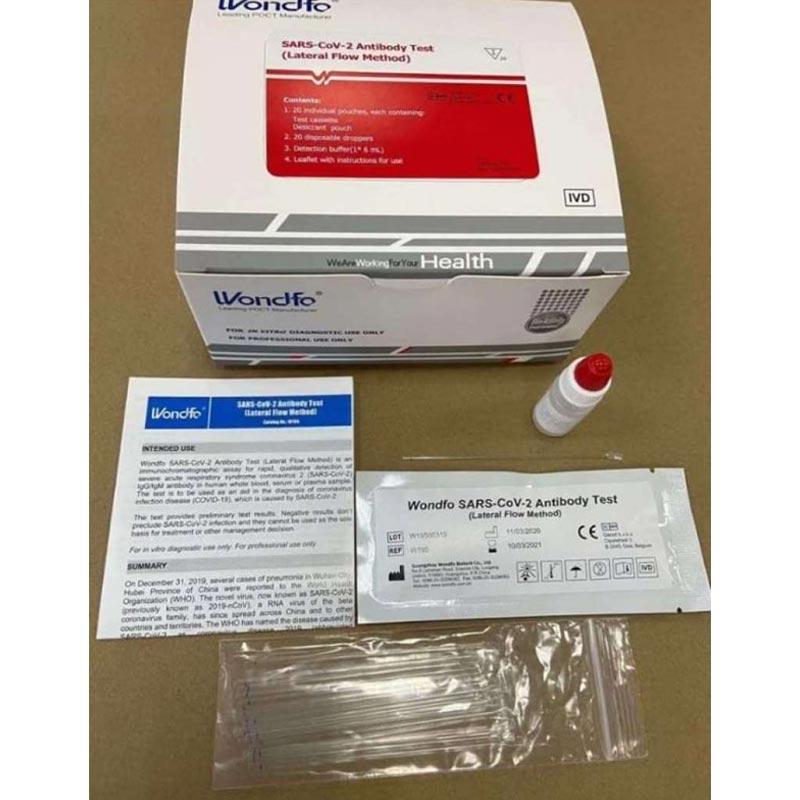 Jual Wondfo Alat Rapid Test Covid19 Corona Virus Online Januari 2021 Blibli