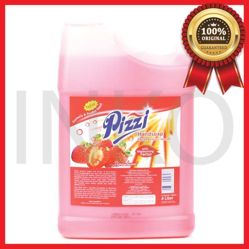 Jual Pizzi Hand Soap Strawberry Jerigen 4l Online Mei 2021 Blibli