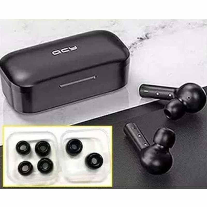 Jual QCY T5 TWS GZS Touch Airdots Headset Bluetooth BT 5.0 di