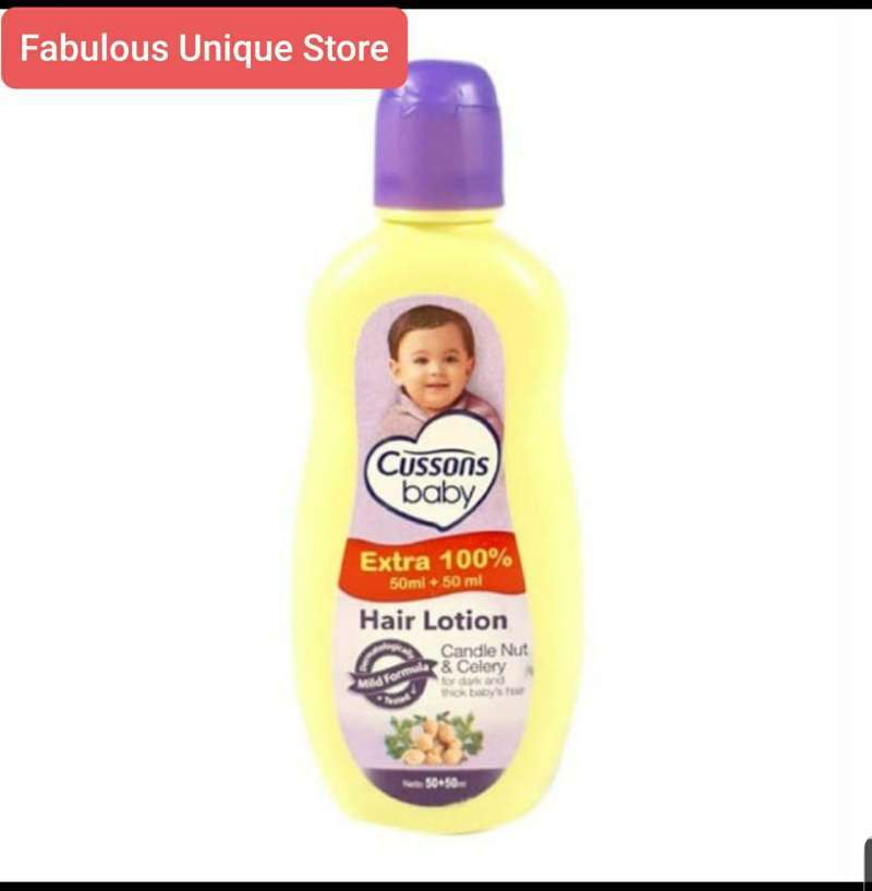 cussons baby hair lotion candlenut & celery