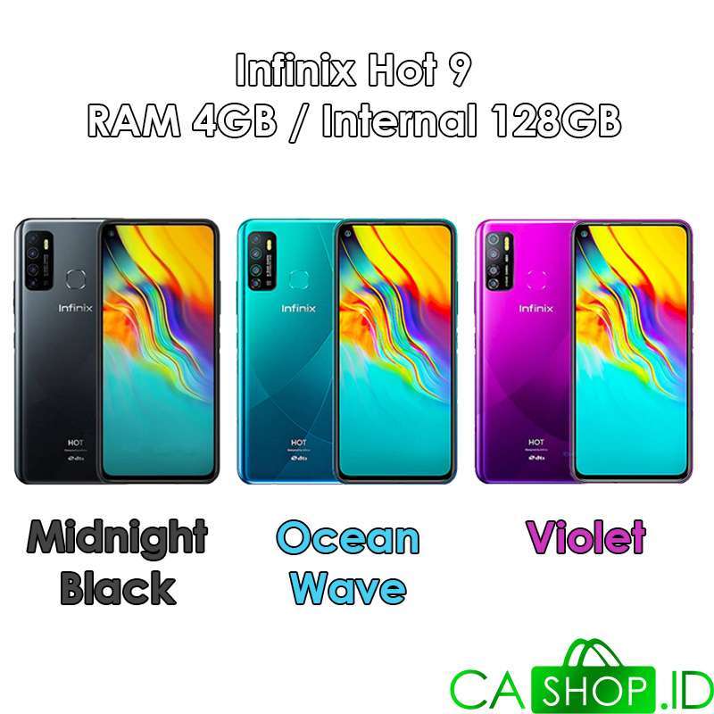 Jual Infinix Hot 9 Handphone 4 Gb 128 Gb Online Oktober 2020 Blibli Com