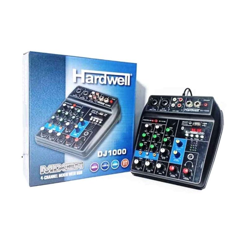 Jual Hardwell Mixer Audio Dj 1000 With Bluetooth Mp3 Original Online September 2020 Blibli Com