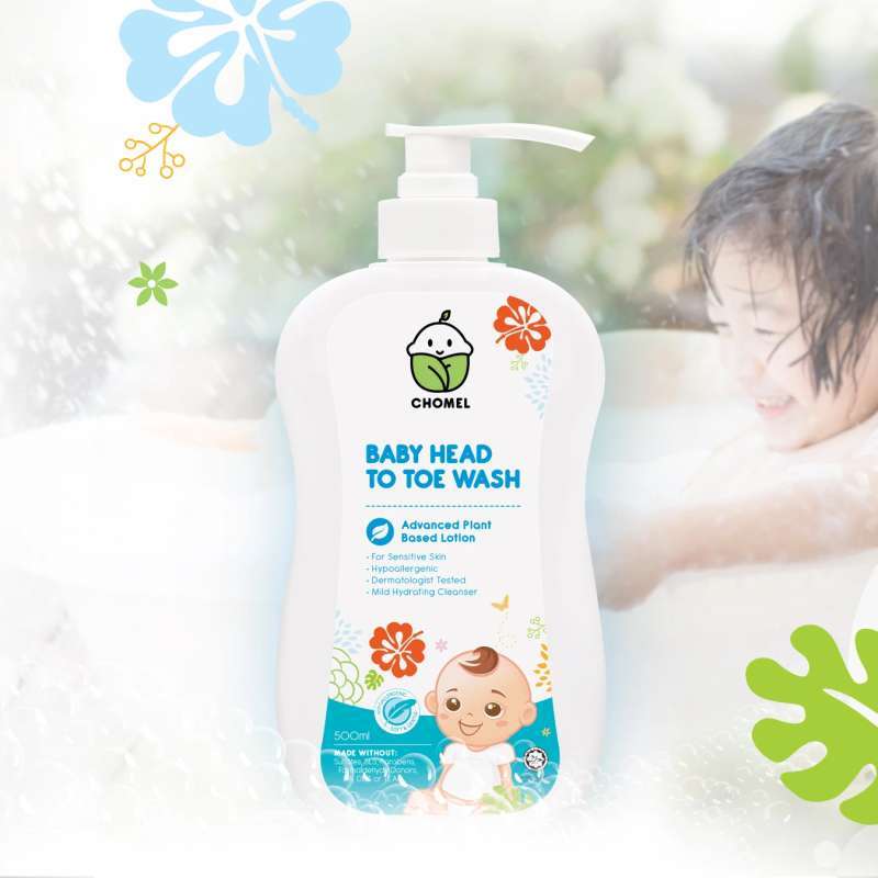 Jual Chomel Baby Head To Toe Wash 500 Ml Online September 2020 Blibli Com