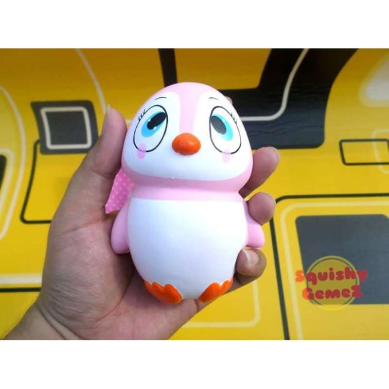 blue penguin squishy