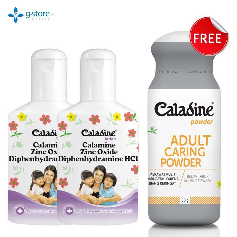 Jual Beli 2 Caladine Lotion 60ml Gratis 1 Caladine Adult 60gr Online September 2020 Blibli Com