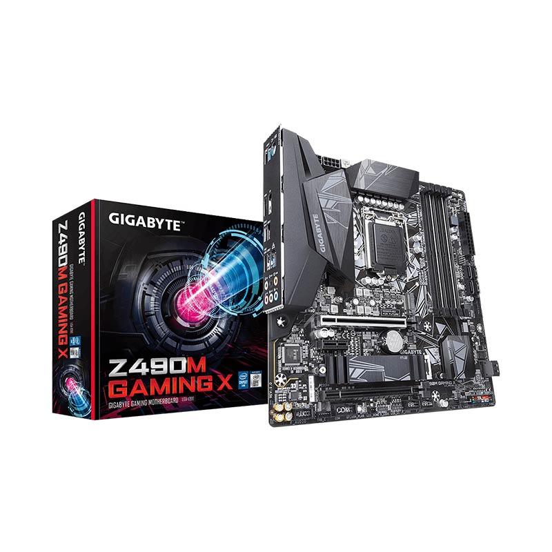 Gigabyte Z490M GAMING X LGA 1200 Comet Lake Motherboard