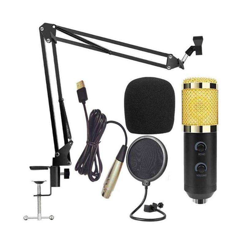 Jual Taffstudio Bm 900 Condenser Microphone Built In Soundcard Scissorstand Original Online Februari 2021 Blibli