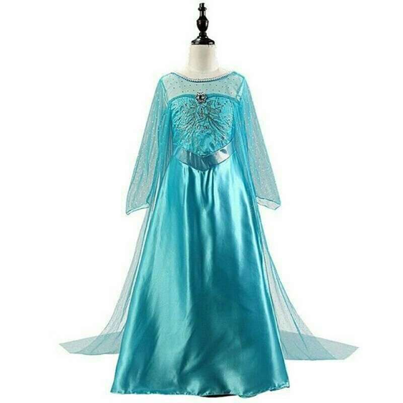 Baju anak princess elsa frozen outlet