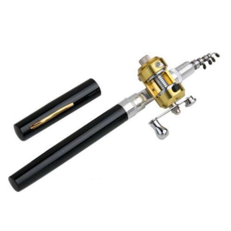 Jual Alat Pancing Portable Mini Portable Extreme Pen Fishing Rod Length 1m Online Oktober 2020 Blibli Com