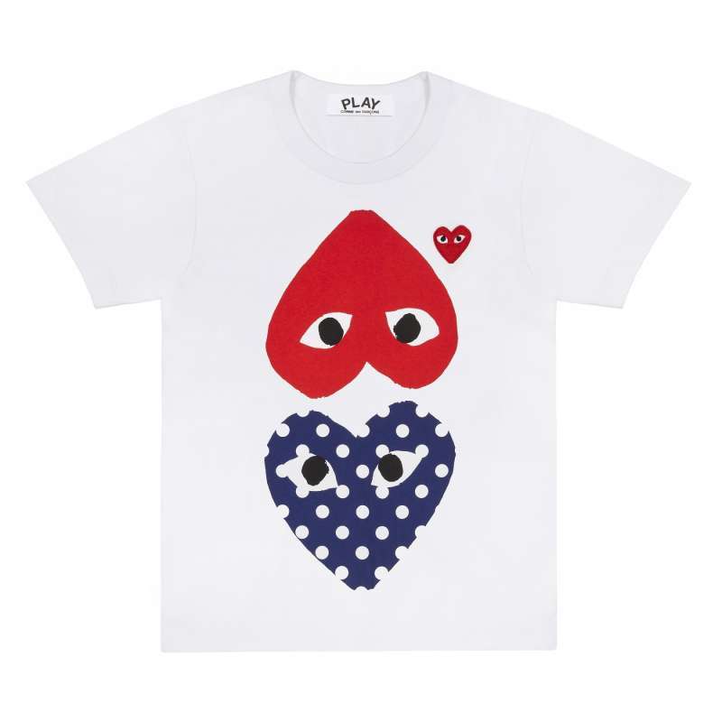 Jual CDG Play Polka Dot With Upside Down Red Heart di Seller Dhype