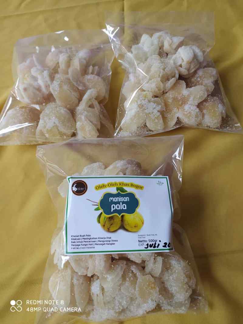 Jual Manisan Buah Pala Kering 1 2 Kg Di Seller Sistershoping Kota Bogor Jawa Barat Blibli