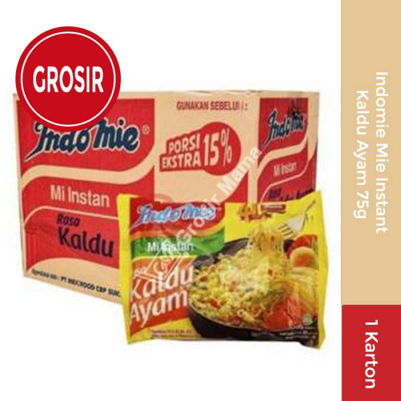 Jual Indomie Mie Instant Kaldu Ayam 1 Karton 40pcs Grosir Online Januari 2021 Blibli