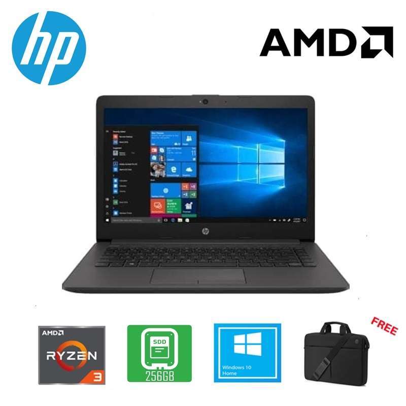 Jual Hp 245 G7 3g813pa Laptop Amd Ryzen 3 3300u 4gb Ddr4 256gb Ssd 14 Inch Win 10 Online November 2020 Blibli