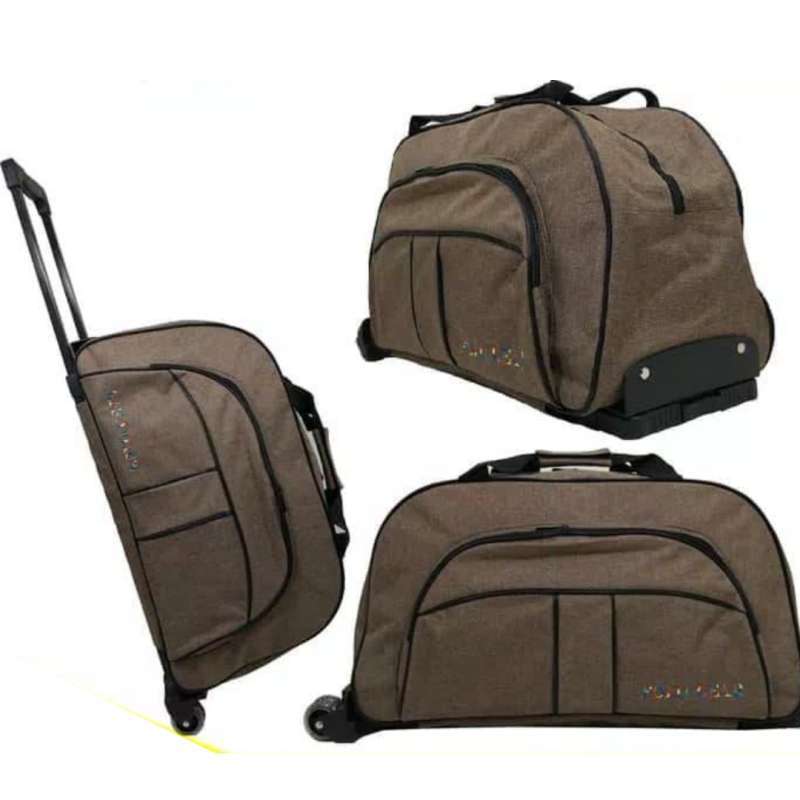 Jual TAS TRAVEL BAG TROLLEY POLO 