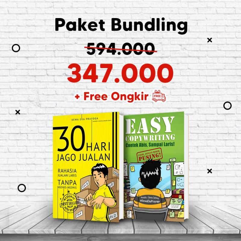 Jual 2 Buku Dewa Eka Prayoga 30 Hari Jago Jualan Dan Easy Copywriting Original Murah Mei 2021 Blibli Jual 2 Buku Dewa Eka Prayoga 30 Hari Jago Jualan Dan Easy Copywriting Original Murah Mei 2021 Blibli