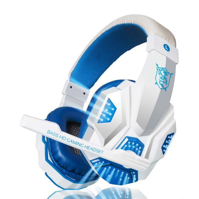 Jual Plextone Pc780 Gaming Headset Led Lights With Mic Headphone - Main Image