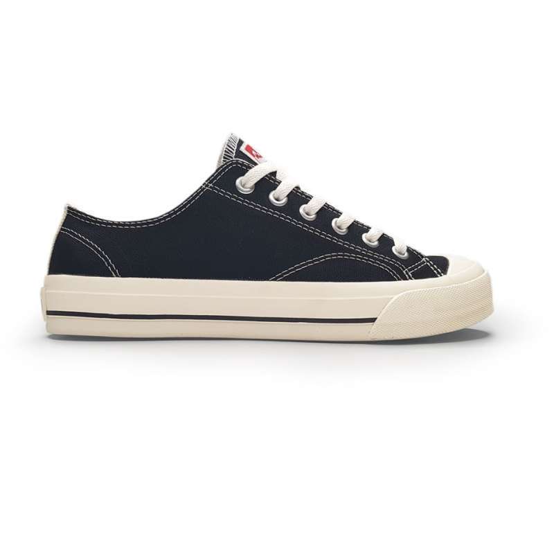 Jual Ventela Basic Black Natural Sepatu Vantela Sneakers Pria Casual Sekolah Sepatu Wanita Ventella Original Online September 2020 Blibli Com