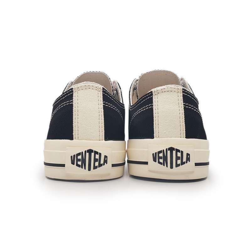 Jual Ventela Basic Black Natural Sepatu Vantela Sneakers Pria Casual Sekolah Sepatu Wanita Ventella Original Online September 2020 Blibli Com