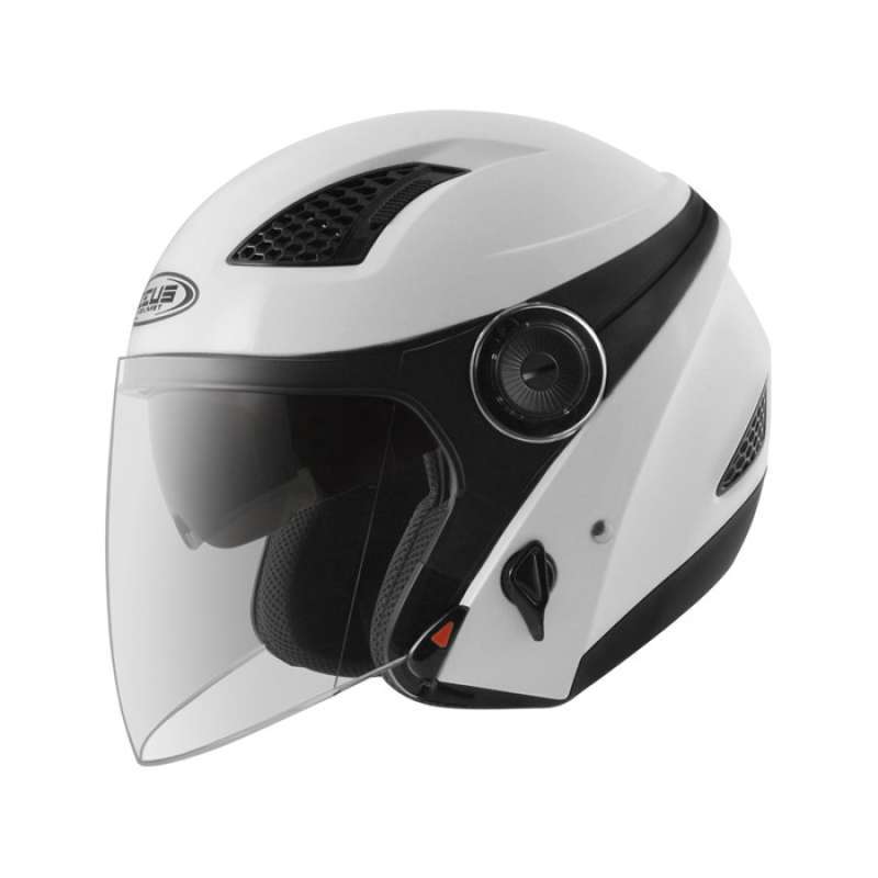 Jual helm zeus deals half face