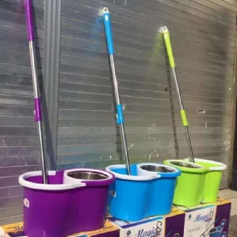 Jual Magic Mop Paket Alat Pel Biru Online Desember 2020 Blibli