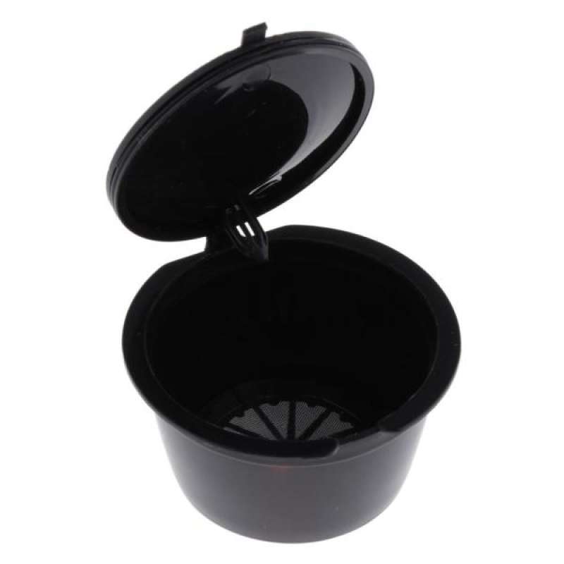 Jual Refillable Coffee Capsule Cup Filter Pod For Nescafe Coffee Machines Black Online September 2020 Blibli Com