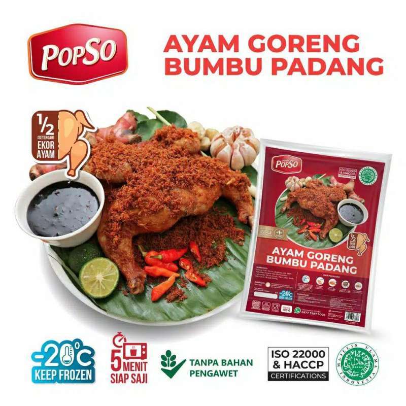 Jual Ayam Goreng Bumbu Padang 1 2 Ekor Online Januari 2021 Blibli
