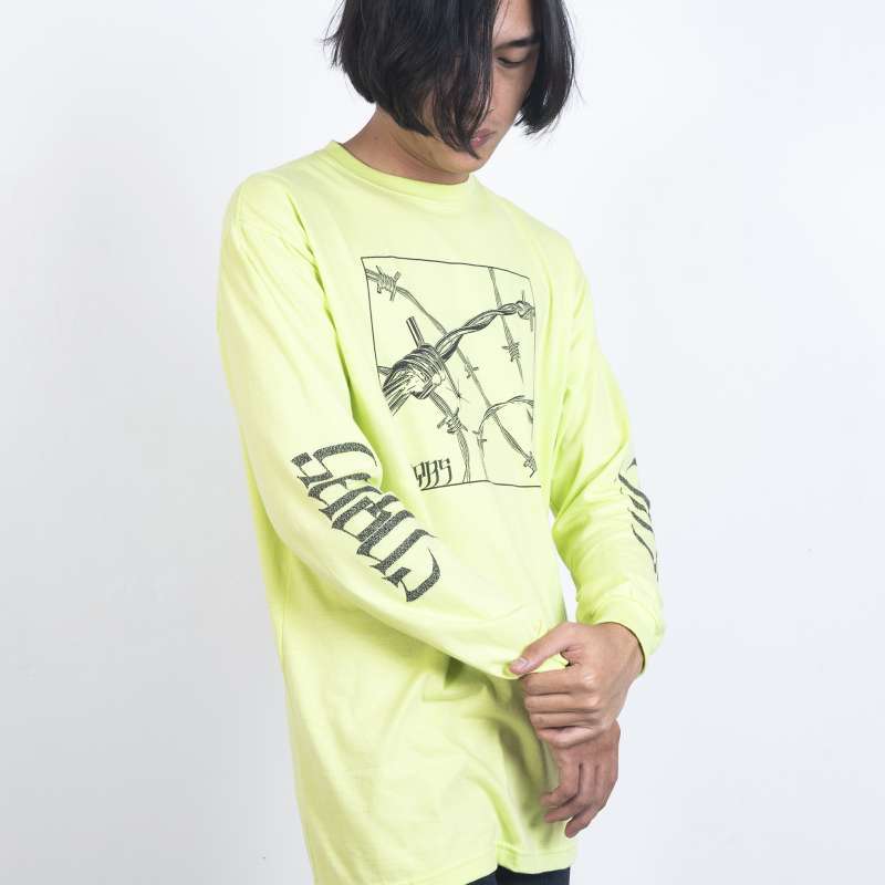 PRISHER LongSleeve TShirt pria neon 
