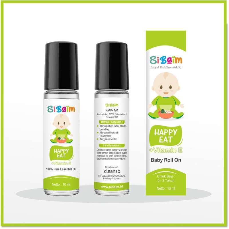 Jual Menambah Nafsu Makan Bayi Sibaim Happy Eat Sibaim Essential Oil By Toko Assyaari Online Desember 2020 Blibli