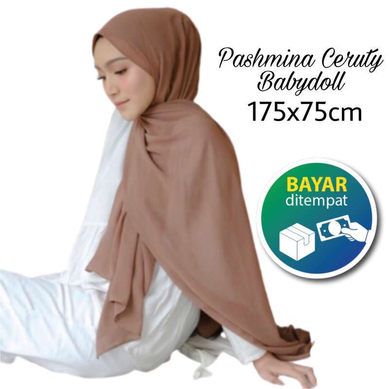 Jual Pashmina Ceruty Babydoll Online Februari 2021 Blibli Tanpa label cocok untuk dijual lagi. pashmina ceruty babydoll