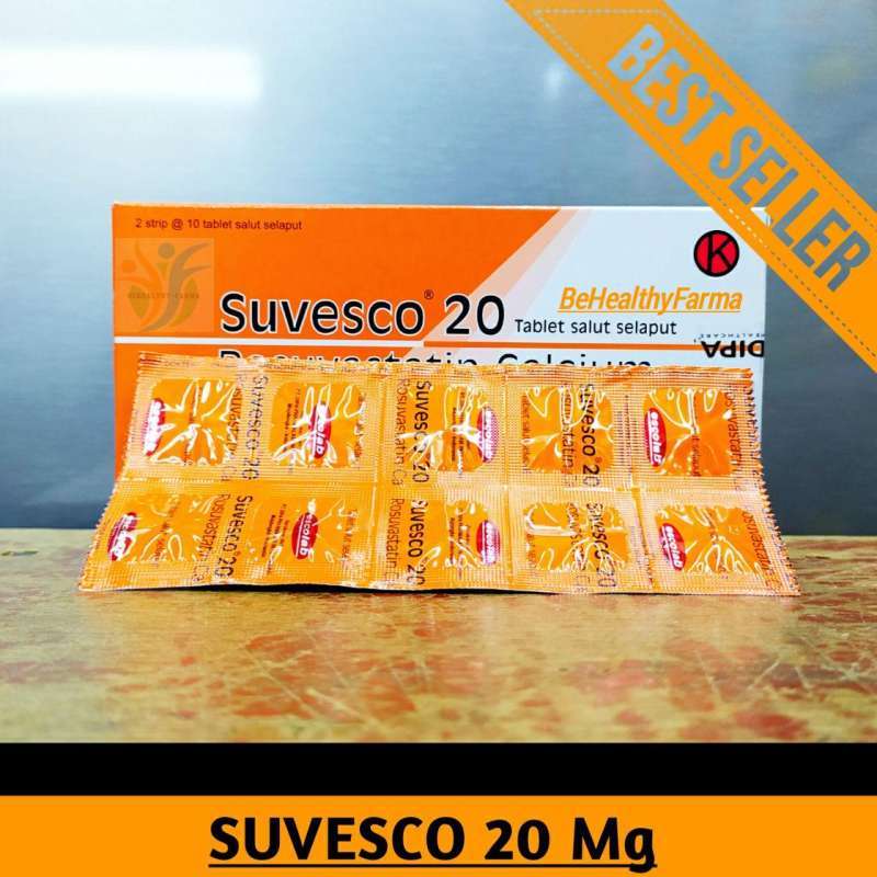 Jual Suvesco 20 Mg Perbox 2x10 Tablet Online April 2021 Blibli