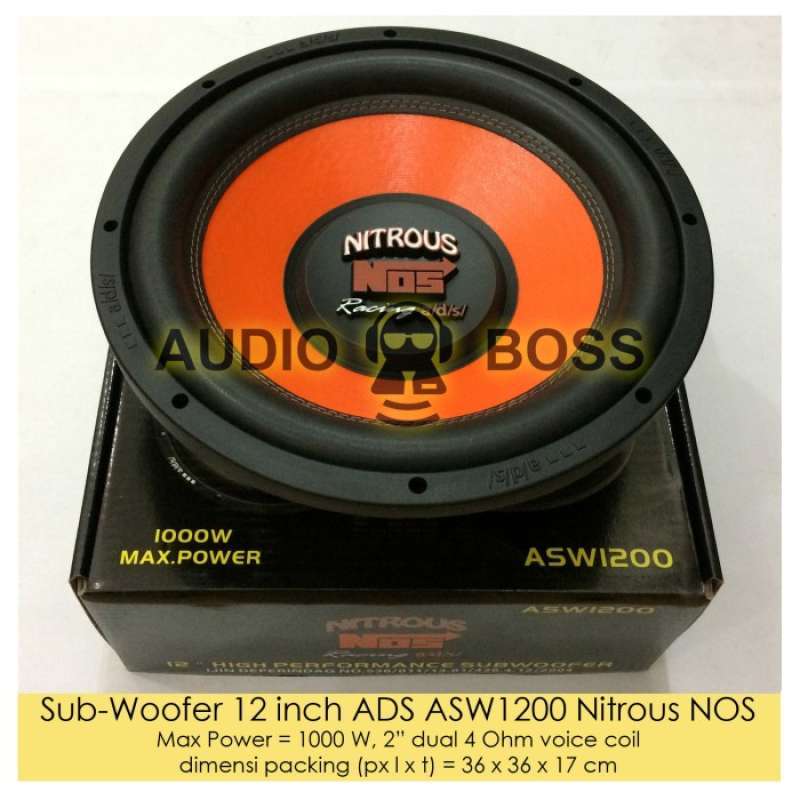 Speaker ads 12 sales inch 1000 watt
