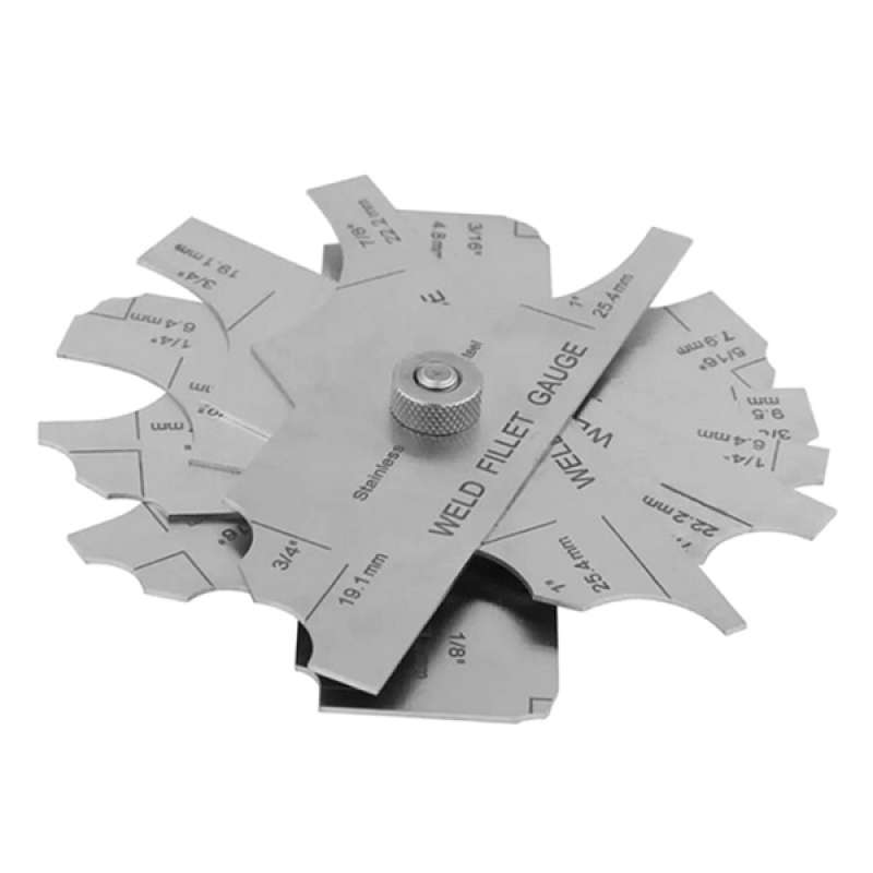 Metric MG-11 Welding Gage Fillet Gauge 7pcs