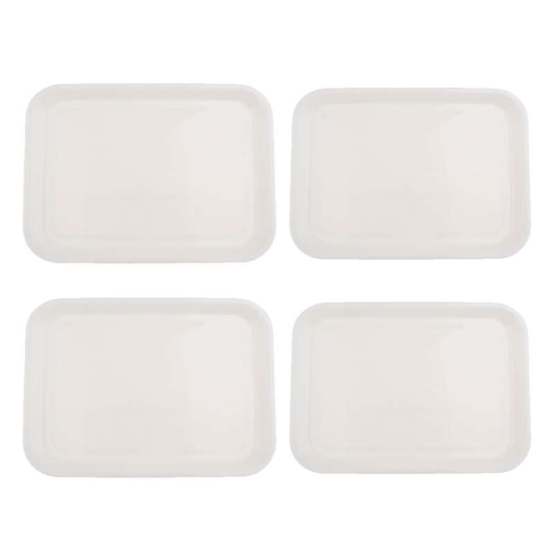 Jual 4pc Rectangular Service Tray Hotel House Coffee Shops Party Catering Food Barbecue Online September 2020 Blibli Com